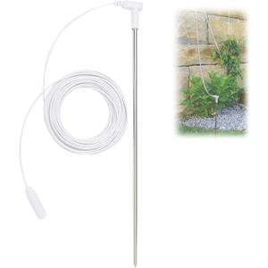 Grounding Rod with 40 Ft Ground Wire, Universal Outdoor Stake for Grounding Device for Grounded Earth Connected Product Mats Sheets Pads Bands Blanket Wrist (Grounding Rod with 40 Ft Cord) Grounding Rod with 40 Ft Ground Wire, Universal Outdoor Stake for Grounding Device for Grounded Earth Connected Product Mats Sheets Pads Bands Blanket Wrist (Grounding Rod with 40 Ft Cord)