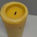 Bluecorn Beeswax Pillar Candle, 100% Pure Bees Wax, Spruce Scented Essential Oils Candle Wax, Clean Burning, Long Lasting (90 Hrs), Gifts for Women & Men, Christmas Gifts, American Made, 3" x 6"