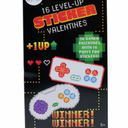 16 Level-Up Sticker Valentines 2 Pack