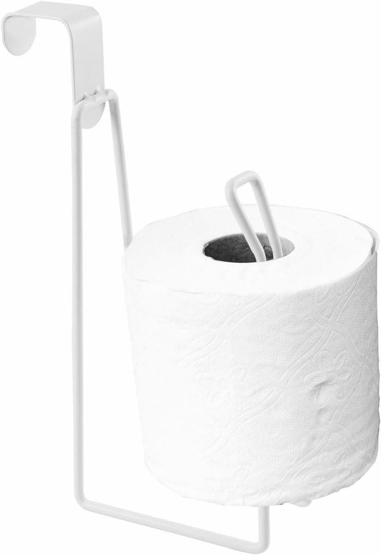 Toilet Paper Holders, Over The Tank Toilet Paper Holder Stand, Bathroom Metal Toilet Paper Holder Dispenser Reserve for Bathroom Storage and Organizatioz