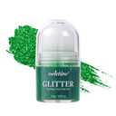 Veletine Body Glitter, Roll-on Glitter for Body, Face, Hair and Lip,Shimmer Three-Dimensional Glitter, Halloween Sparkling Body Contouring Highlight Makeup, 20g/0.7 oz (Laser Powder)