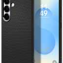 Spigen Liquid Air Designed for Galaxy S25 Case (2025) [No Magnet Ring], [Military-Grade Protection] - Matte Black