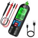 BSIDE Smart Digital Multimeter Tester Rechargeable Electrical Voltmeter Capacitance Diode Continuity Resistance Live Check AC DC Voltage Tester (A1X)