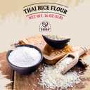 52USA Thai Rice Flour 48 Ounce (Basic), 1 Pound (Pack of 3), Rice Flour for Baking or Cooking, Product of Thailand, All Natural White Rice Flour, Vegan (EXP 12/31/26)