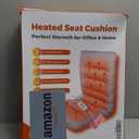 Heated Seat Cushion for Office Chair, Heated Seat Pad for Pain Relief Promote Blood Circulation with 3 Heat Levels & 90mins Auto-off, Chair Warmer for Back, Waist, Hips, Thighs Home Office Use, Grey