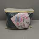 3 Pack Hunter Green Spandex Tablecloth for 8 Foot Rectangle Tables, Wrinkle Free Fitted Table Cloth Cover 8ft Green Stretchy Tablecloths with Skirt for Parties Weddings Birthday Banquet Baby Shower