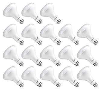 Hyperikon BR30 LED Bulb Dimmable 9W=65W, CRI90+ Wide Flood Light, E26 Base, UL, Soft White, 18 Pack