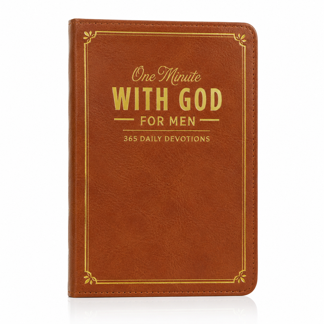 2026 New 365 Days of Daily Prayer Brown Leather book, Daily Devotional and Prayer Journal