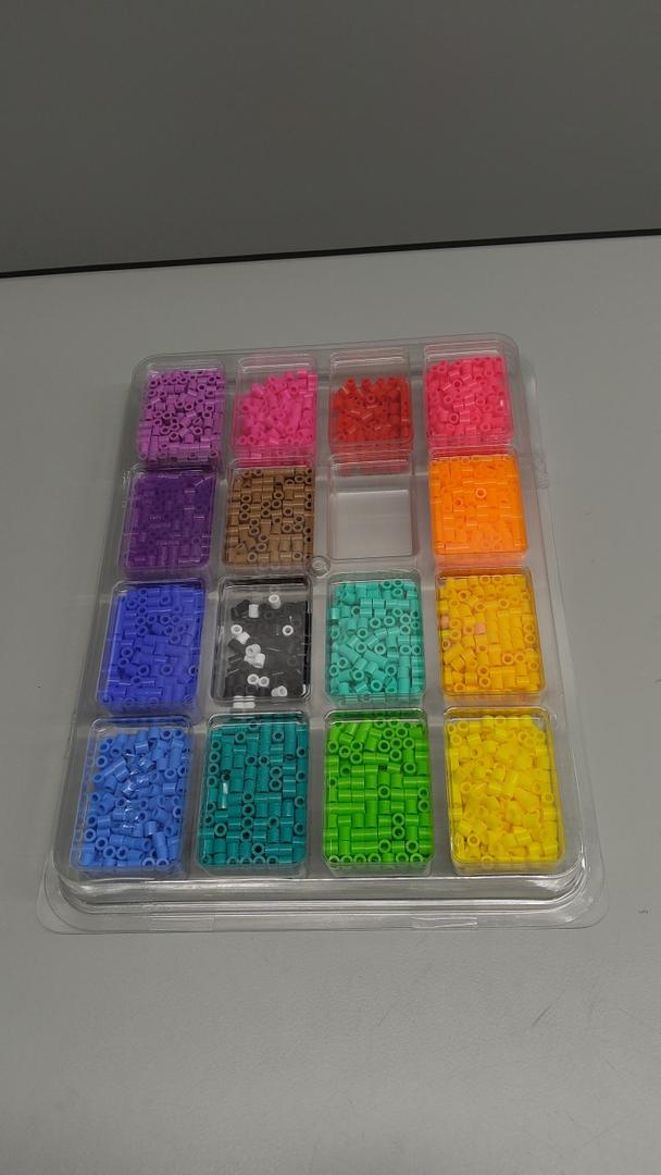Perler Tropical Colors Fuse Bead Tray for Crafts, 4000pcs