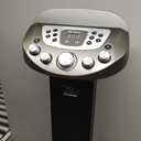 Starion KS829-B Bluetooth Karaoke Machine l Pedestal Design w/Light Show l 4 Built-in Speakers & 2 Tweeters l Two USB for Bluetooth / MP3 Record & Playback l Disco Ball Effect l Two Microphones
