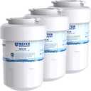 Waterspecialist WS613B Replacement for MWF, SmartWater MWFP, MWFA, GWF, HDX FMG-1, WFC1201, GSE25GSHECSS, PC75009, RWF1060, Kenmore 9991 Refrigerator Water Filter, 3 Filters