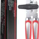 Left Handed Can Opener and Bottle Openers, Lefty Kitchen Tools Utensils for Left Hand People/Adults(Red)