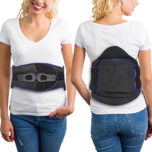 LSO Back Brace, Medical Lumbar Support Brace for Lower Back Pain Relief, Dual Pulley System Arch Lumbar Support for Herniated Discs, Sciatica and Post Surgery