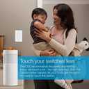 Lutron Caseta Smart Lighting Auto On and Off Motion Sensor, For Dimmers, Switches, and Fans Controls, No Wires Required, PD-OSENS-WH, White