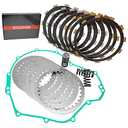 BIGLKNM Clutch Kit Friction Plates & Heavy Duty Springs Gasket for Ninja 650 EX650 ABS Z650 ZR650 ER650 2017-2022
