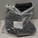 sancua Round Tablecloth - 108 Inch - Water Resistant Spill Proof Washable Polyester Table Cloth Decorative Fabric Table Cover for Dining Tables, Buffet Parties and Camping, Black