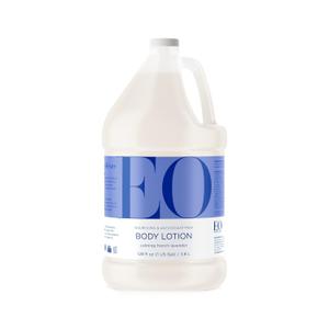 EO Body Lotion Refill, 1 Gallon, French Lavender, Organic Plant-Based, Botanical Extracts, Vitamin E with Pure Essential Oils (128 Fl Oz (Pack of 1))