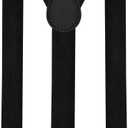 trilece Child Kids Boys Girls Toddlers Infant Baby Suspenders Adjustable Y Back Suspenders (5 Months to 6 Years, Black)