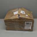 Furnulem Tall Dresser with 6 Drawers,Vertical End Table and Nightstand for Bedroom,Industrial Dorm Bedside Furniture with Fabric Storage Drawer Organizer in Living Room,Closet,Entryway(Rustic Brown)