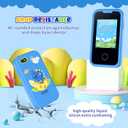 KAKTIN Kids Phone for Boy, Toddler Toy Phone Birthday Gifts Toys for 3 4 5 6 7 8 Years Old Kids Camera