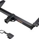 Autekcomma Class 3 Trailer Hitch, Compatible with Cadillac XT5 2017-2026 (Excluding Platinum 2017-2019), 2-Inch Receiver Tow Hitch for Ball Mount, Cargo Carrier, Bike Rack, Black Matte.13285