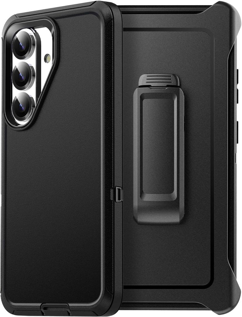 AICase Belt-Clip Holster Case for Samsung Galaxy S26 6.3",Heavy Duty Drop Protection Full Body Rugged Shockproof/Drop Proof/DustProof Military Grade Tough Durable Cover for Samsung S26 2026