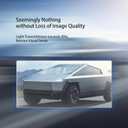 Cybertruck Screen Protector Matte for 2024 2025 Cybertruck Accessories Tempered Glass Screen Protector Anti Glare-(1pcs Nav. matte)