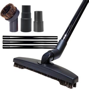 for Shark Vacuums: Hardwood Floor Brush Head, Horsehair Dust Brush Attachment plus Vacuum Extension Wands (for Shark Rocket HV300 HV301 HV322 HV320 & UV725, UV900 & Rotator NV500 NV501)
