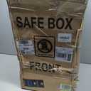 5.8 Cub Large Fireproof Safe, Home Safe Water and Fireproof, Large Document Safes With Digital Combination Lock, Smart Alert, Removable Shelf, LED Light, Fireproof Safes for Money Jewelry Valuables