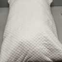 DreamyBlue Signature Pillow w/Adjustable Loft  Shredded Memory Foam Fill  Neutral Alignment for Side, Back, and Stomach Sleepers  Washable Bamboo Rayon Cover  CertiPUR-US Certified Foam (Queen) (Queen (Pack of 1))