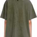 Womens Acid Wash Vintage Shirts Please Be Patient with Me I'm from The 1900s Print T Shirt (Green, XL)