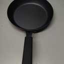 OXO Obsidian 10" Carbon Steel Frying Pan, Pre-Seasoned Skillet, Builds Natural Nonstick with Use, Induction Ready, Oven Safe, Removable Silicone Handle