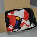 8FT Inflatable Gingerbread Man Outdoor Christmas Decoration,Built-in LED Lights Blow Up for Yard, Gardern, Lawn, Indoor Xmas Holiday