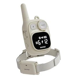 PATPET Dog Training Collar - IPX7 Waterproof Zap Collar for 8-100lbs Small Medium Large Dogs, 1800ft Rechargeable Dog Trainer, 3 Safe Modes