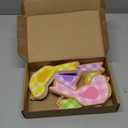 Qunclay 6 Pcs Spring Bird Wooden Decor Table Decorations Sign Tiered Tray Decor Centerpiece Farmhouse Home Table Blocks for Spring Party Mantle Shelf