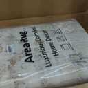 LIVEBOX Washable Area Rug 8x10 Rugs for Living Room Bedroom, Non-Slip Boho Neutral Carpet for Dining Room Office, Low-Pile Farmhouse Soft Carpets for Kids Nursery Room Playroom, Tan