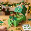St. Patrick's Day Decorations Leprechaun Trap Kit -St Patrick's Day DIY Toys -Leprechaun Trap Decorations