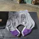 Voarge Dog Winter Coat, Vest with Harness, Warm Reflective Dog Jacket, Winter Warm Cold Weather Jacket for Small, Medium and Large Dogs (Lilac, L)