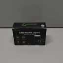 Night Lights Plug into Wall, Dimmable Night Light Plug in, Modern Night Lights with Dusk to Dawn Light Sensor, Soft White 3000K, 0-100LM Adjustable Brightness Nightlight for Hallway Bedroom, 2 Pack