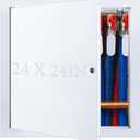 Gisafai 24 x 24 Inch Aluminum Access Panel for Drywall – Lightweight, Rust‑Resistant Wall & Ceiling Access Door for Plumbing, Electrical & HVAC