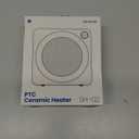 Gaiatop Mini Space Heater, Lightweight PTC Ceramic Fast Heating 500W Energy Efficient for Indoor Use, Overheating & 45° Tip-Over Protection, Portable Desk Electric Heaters for Office Home Blue