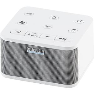 Serene Evolution 45 Sound Portable White Noise Machine - Sleep Sound Machine for Adults, Kids, Baby, Home, Office Privacy - White Noise Machine for Office - Nature Sound Machine - White Noise Maker