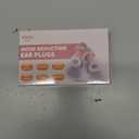 Elate Silicone Ear Plugs for Sleeping, 27dB Noise Reduction Reusable Earplugs, Soft Comfortable Ear Plugs for Snoring, Travel, Study, Concert, Swimming with Case - Pink (1 pair (Pack of 1))