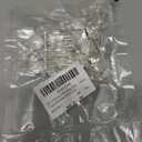 3PCS White Crystal Hair Comb