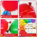 MEHOFOND Bienvenidos De Regreso A Clases Decorations, 112PCS Colorful Back to School Balloon Garland Arch kit for Kids Classroom First Day in Preschool Kindergarten Party Supplies