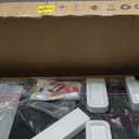 Walking Pad Treadmill with 12% Incline/Adjustable Height, Upgraded 3.5HP Walking Pad with Handle Bar, 4 in 1 Foldable Under Desk Treadmill, Electric Portable Treadmills for Home 350LBS, LED Display (Black)