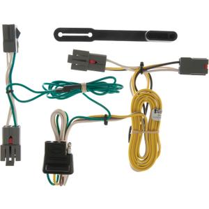 CURT 55326 Vehicle-Side Custom 4-Pin Trailer Wiring Harness, Compatible with Select Crown Victoria, Mustang, Grand Marquis