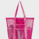 Mesh Beach Bag - Large Tote Bag for Family