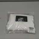 SUUKSESS Women Sexy Mesh Sheer Crop Tank Tops Sleeveless Ruched Going Out Tops (Large, Snow White)