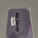 Dark Purple Wavy Long Wigs for Women Natural Curly Middle Part with Light Purple Highlight Hair Heat Resistant Synthetic Wig for Halloween Cosplay Use